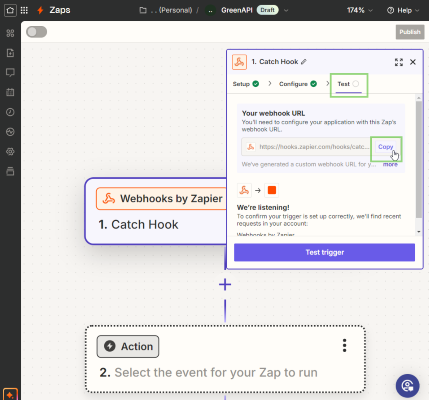 Изображение копирования ссылки