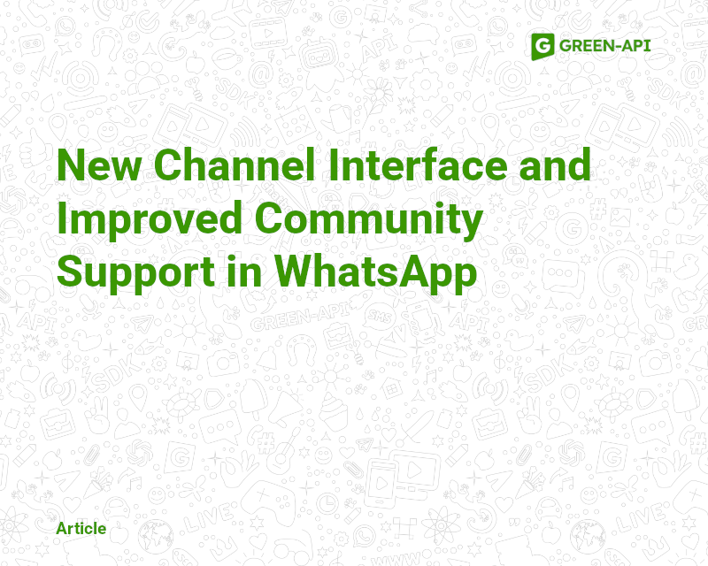 Improved community support