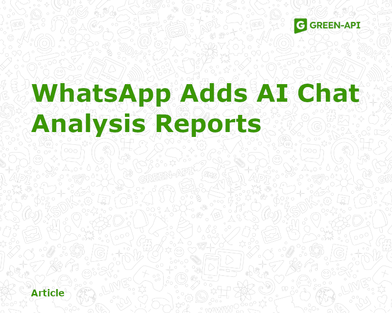 AI Chat Analysis in WA