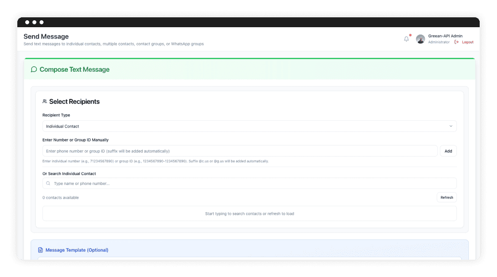 Messaging System image
