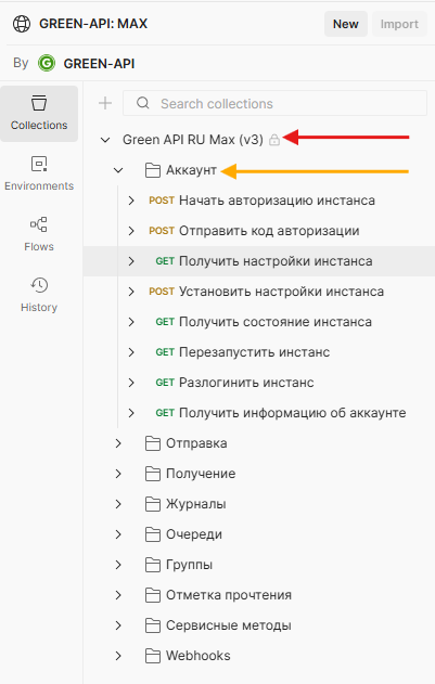 Список методов